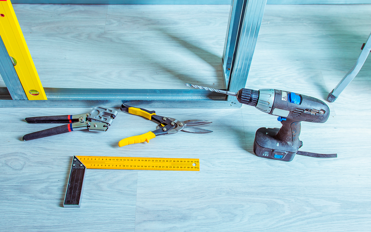 Para além da parede drywall