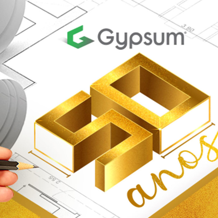 Gypsum Drywall - há 50 anos construindo o sonho dos brasileiros