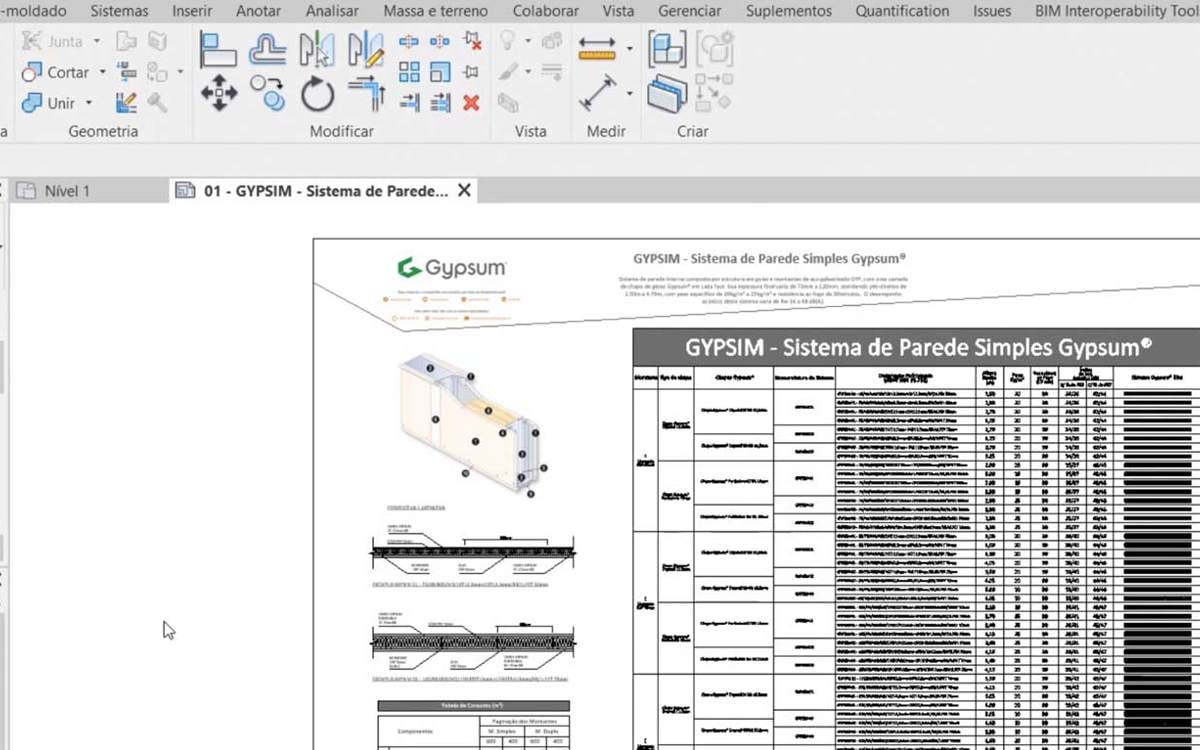 bimobjects drywall gypsum