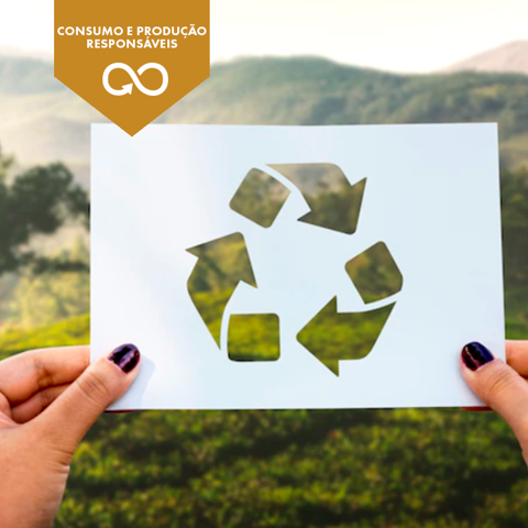 Mais de 1,5 mil toneladas de resíduos reciclados internamente