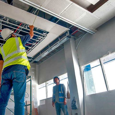 Drywall reduz tempo de construção em obras