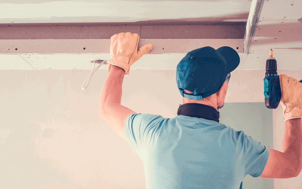 Forro Drywall Montagem