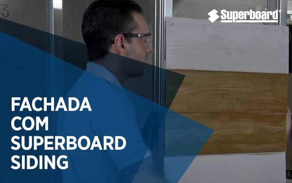 Facha com superboard siding